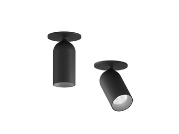 EYE C - Adjustable powder coated aluminium spotlight by Intra lighting - view 2